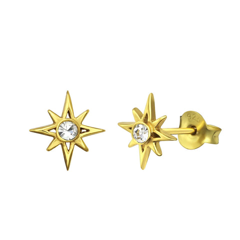 Star Crystal Studs