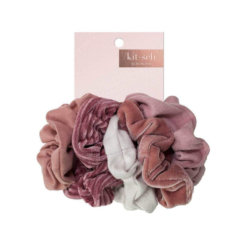 Velvet Scrunchies (5 pack)